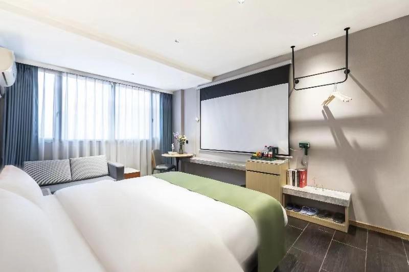 חדר סטנדרט עם מיטת קינג, Jiahua Hotel   Wanzai Ancient City