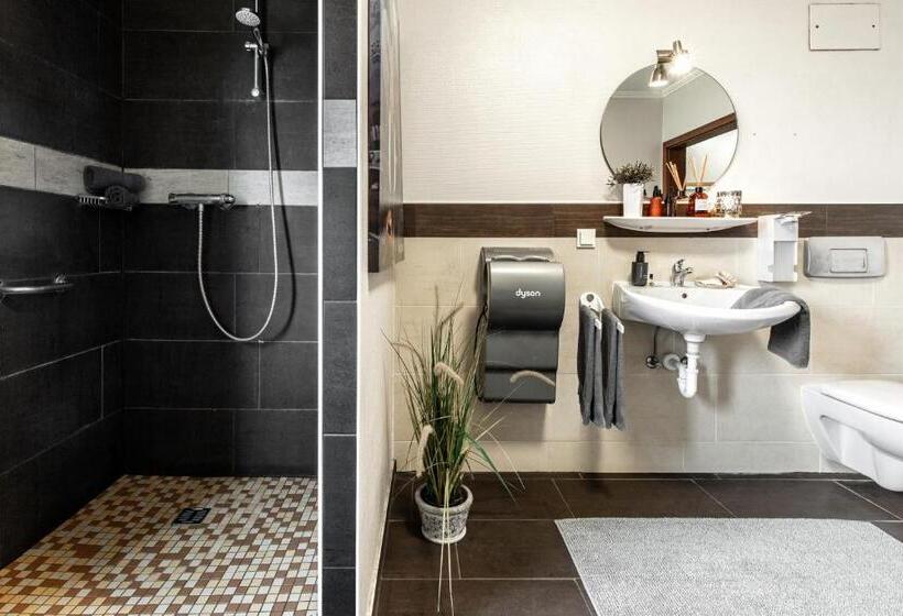 اتاق استاندارد یک تخته با سرویس بهداشتی مشترک, Pension Haus Am Kohfurth