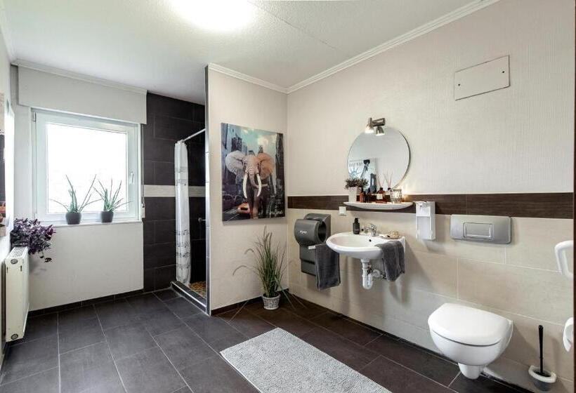 اتاق استاندارد با سرویس بهداشتی مشترک, Pension Haus Am Kohfurth