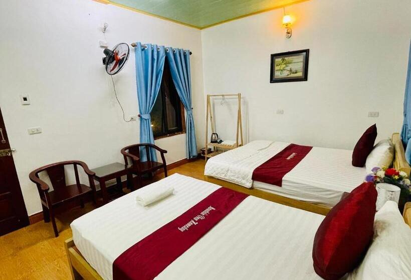 اتاق استاندارد سه تخته با چشمانداز باغ, Mountain Fields Homesaty