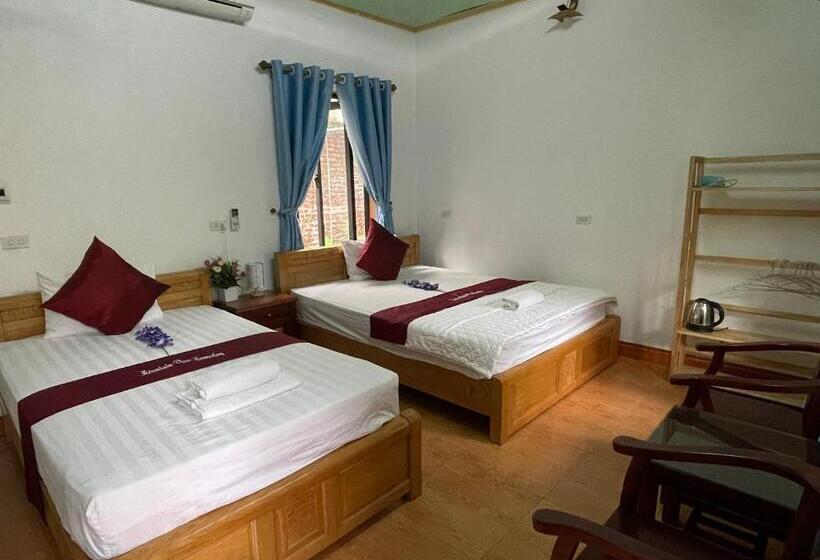 اتاق استاندارد سه تخته با چشمانداز باغ, Mountain Fields Homesaty