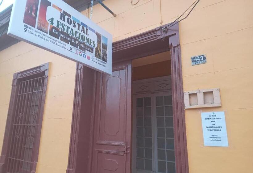 Четырехместный номер эконом класса с общей ванной комнатой, Hostal 4 Estaciones