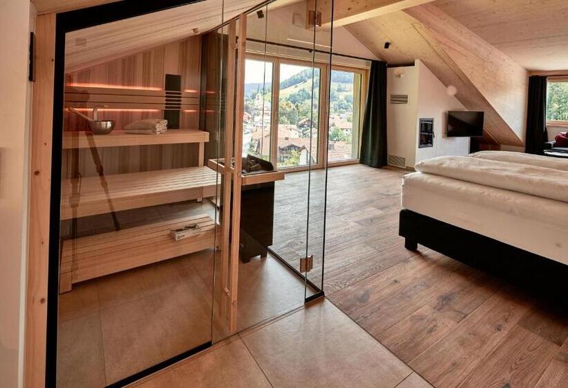 ペントハウスルーム, Staufen Chalets Am Schlossberg