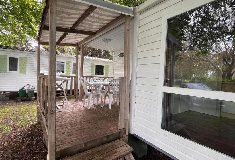 １ベッドルームハウス, Le Gewurz   Mobilhome Pour 5   Tv   Clim En été