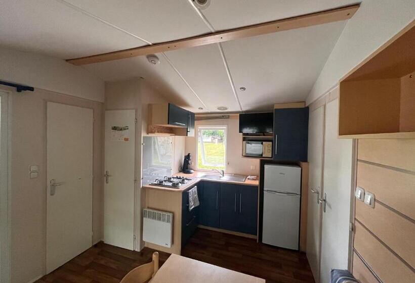 １ベッドルームハウス, Le Gewurz   Mobilhome Pour 5   Tv   Clim En été