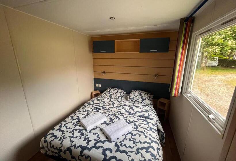 １ベッドルームハウス, Le Gewurz   Mobilhome Pour 5   Tv   Clim En été