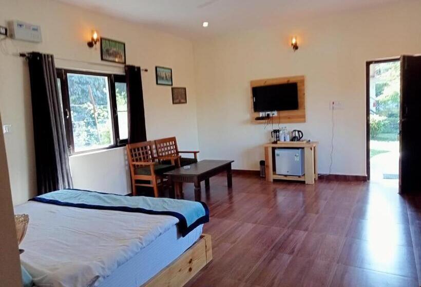 1침실 빌라 정원 전망, Vanasthali Jungle Resort Corbett By Royal Collection