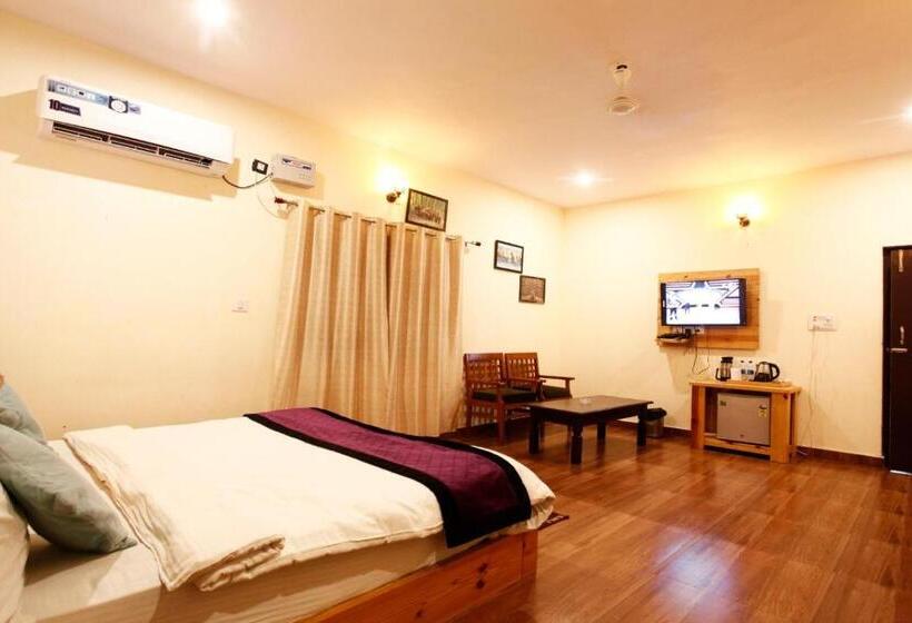 1침실 빌라 정원 전망, Vanasthali Jungle Resort Corbett By Royal Collection