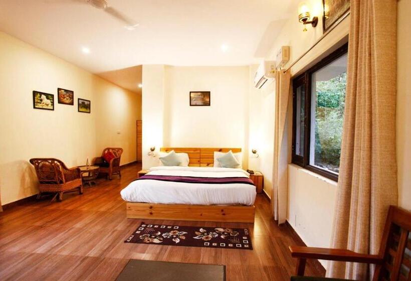1침실 빌라 정원 전망, Vanasthali Jungle Resort Corbett By Royal Collection
