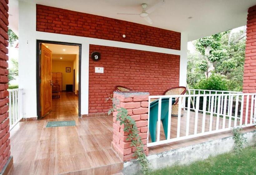 1침실 빌라 정원 전망, Vanasthali Jungle Resort Corbett By Royal Collection