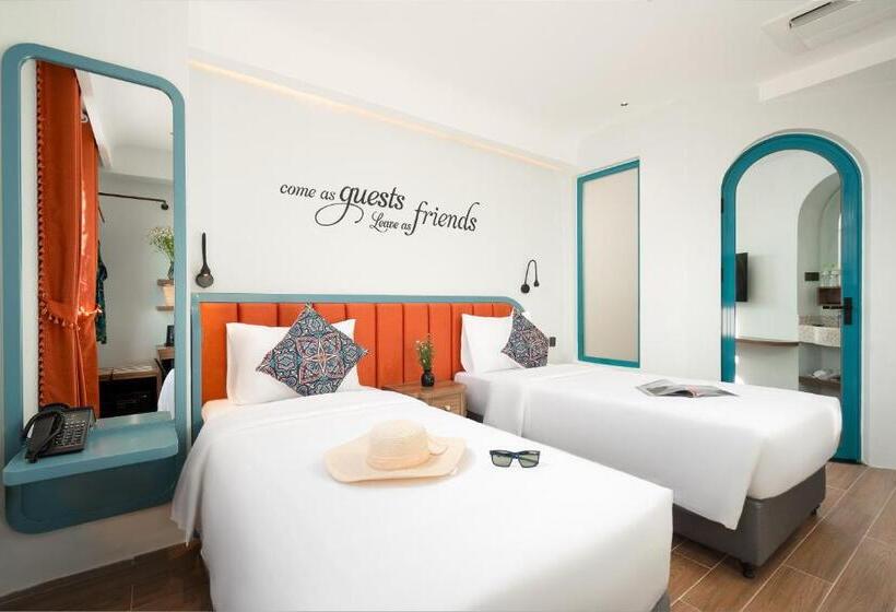 اتاق لوکس با چشم‌انداز شهر, Pavillon Boutique Hotel & Apartment Nha Trang