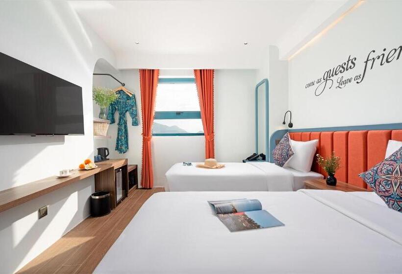 اتاق لوکس با چشمانداز شهر, Pavillon Boutique Hotel & Apartment Nha Trang