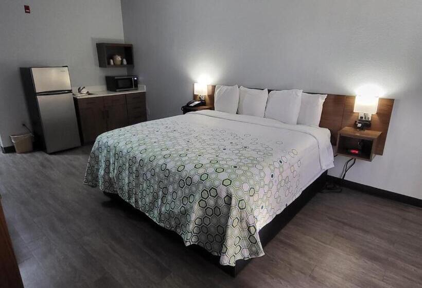 סטודיו סטנדרט, מיטה זוגית, Hometowne Studios By Red Roof Prattville