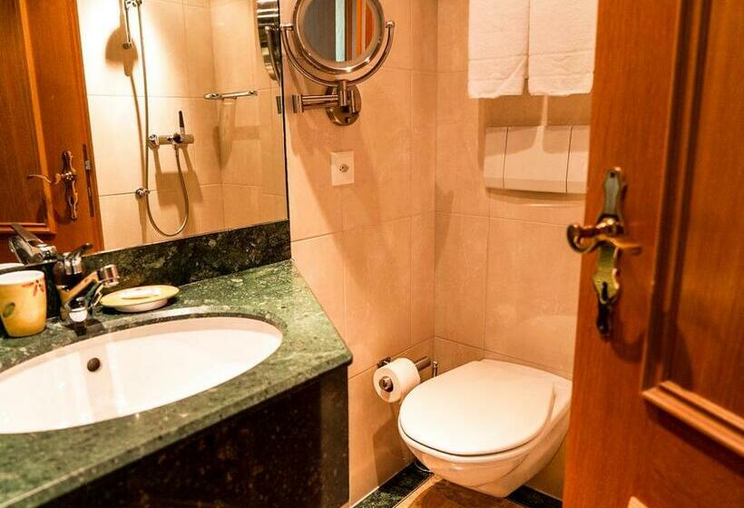 Quarto Standard Individual com Balcão, Hillsite Smart Hotel Flims