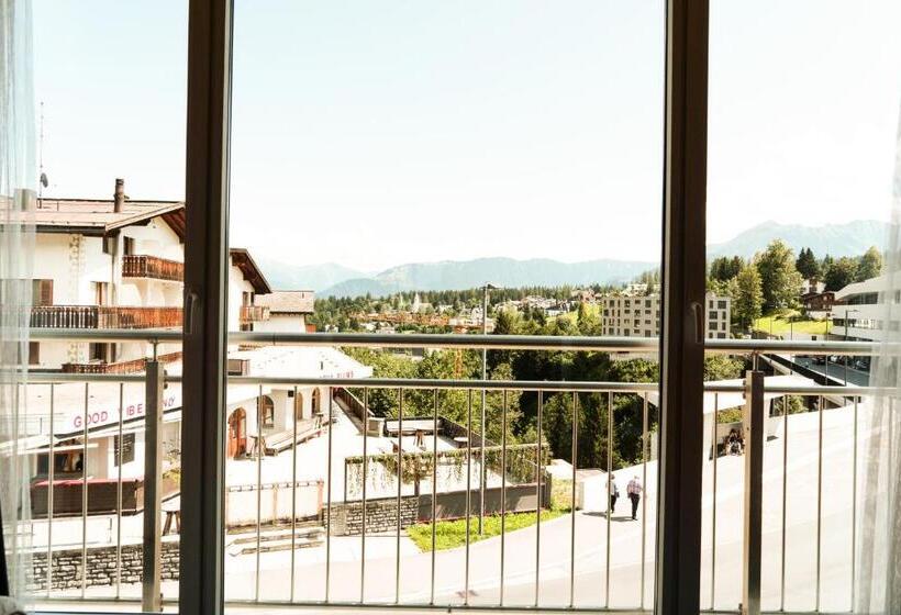 غرفة سوبيريور, Hillsite Smart Hotel Flims