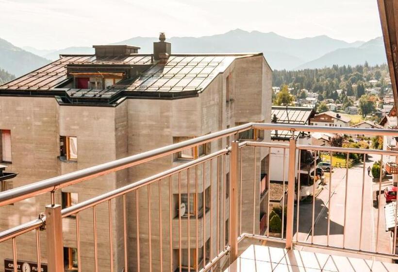 اتاق استاندارد چهار تخته, Hillsite Smart Hotel Flims