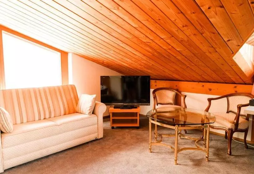 اتاق استاندارد چهار تخته, Hillsite Smart Hotel Flims