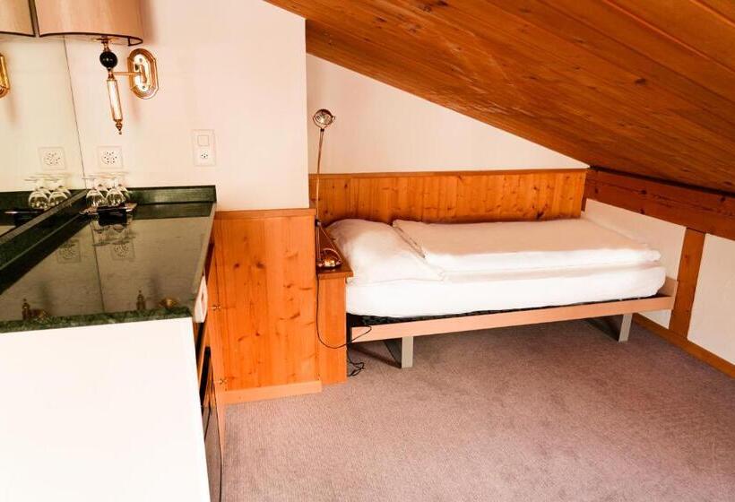 Quarto familia vista montanha, Hillsite Smart Hotel Flims