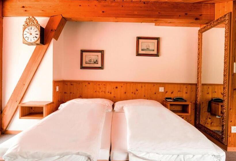 Quarto familia vista montanha, Hillsite Smart Hotel Flims