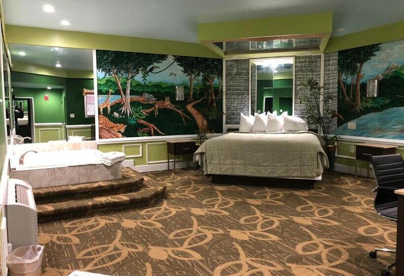 キングサイズベッドのスイートルーム, Inn Of The Dove Cherry Hill  Philadelphia