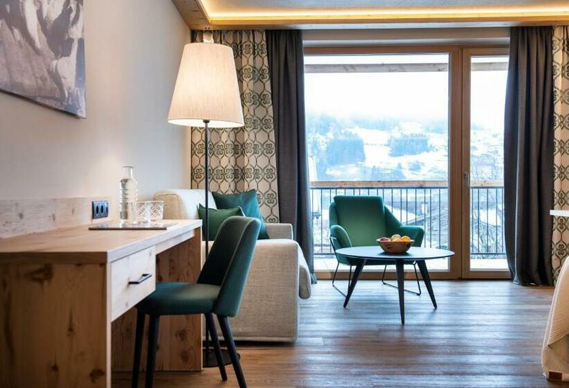 带园景的小型套房, Natur Resort Rissbacher