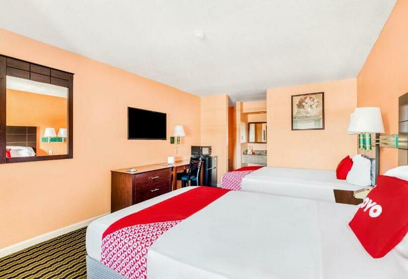 스탠다드 룸 더블 침대 2개, OYO Hotel Channelview I-10