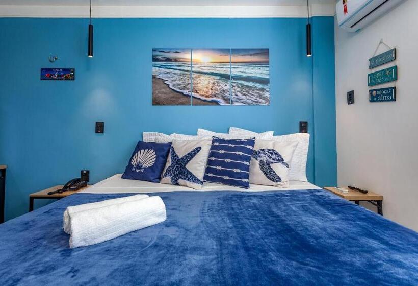 Люкс, Suíte Pé Na Areia Com Piscina, Wifi E Estacionamento Em Ponta Negra