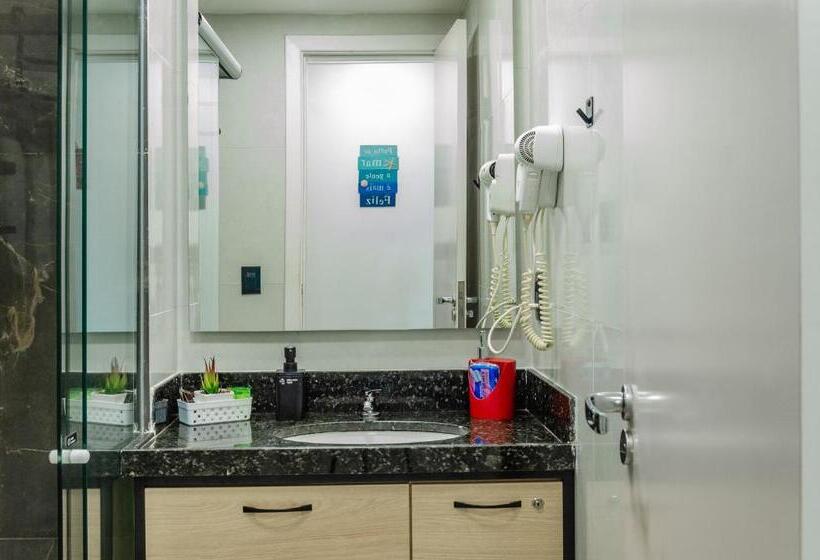 Люкс, Suíte Pé Na Areia Com Piscina, Wifi E Estacionamento Em Ponta Negra