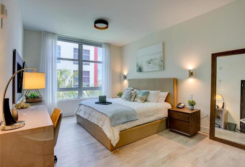 Студия Deluxe, New! Beach Access With Rooftop Pool