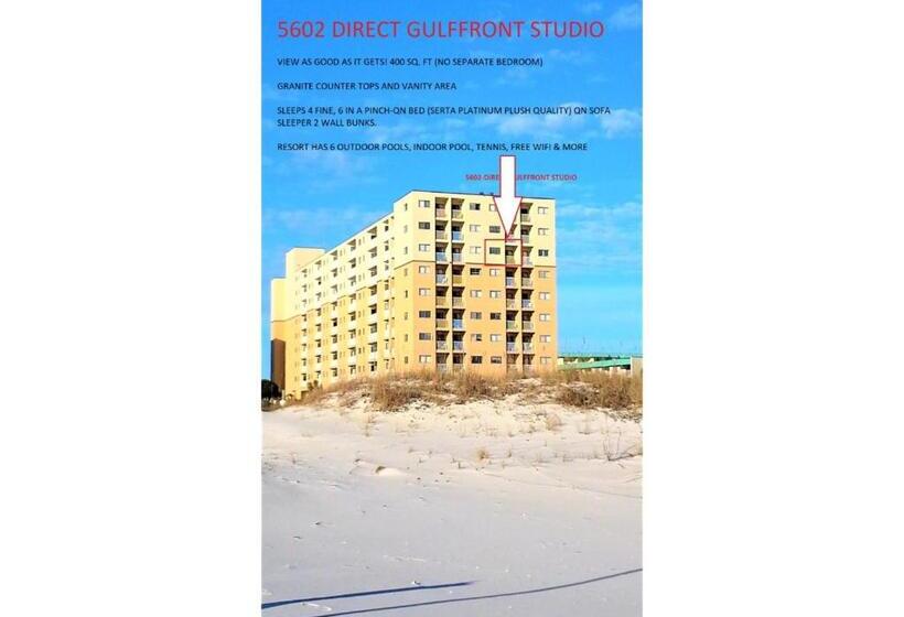 스탠다드 스튜디오 바다 전망, Gulf Shores Plantation Condos