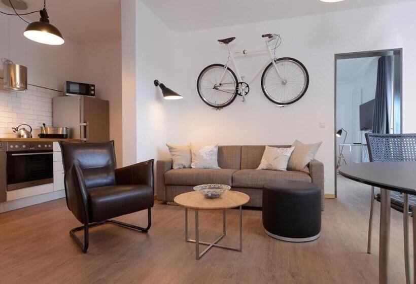 آپارتمان 1 خوابه با بالکن, Ohlerich Speicher App_ 07