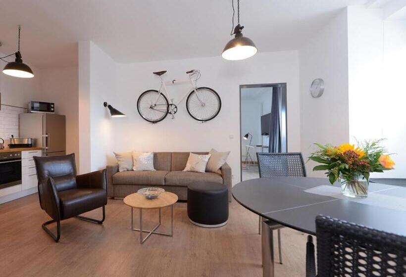 آپارتمان 1 خوابه با بالکن, Ohlerich Speicher App_ 07