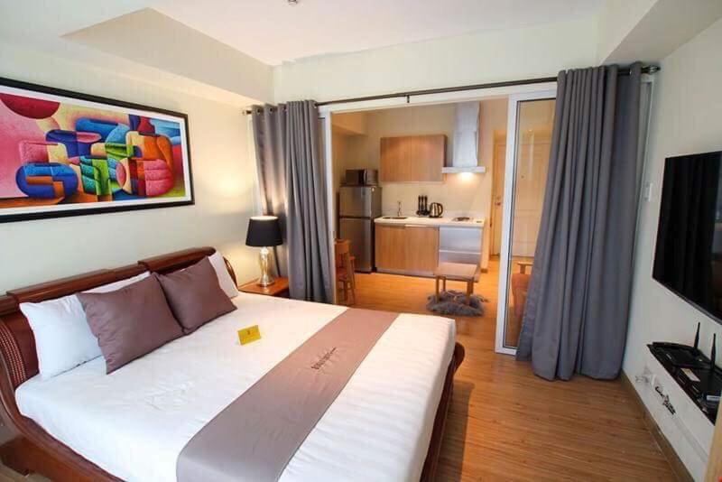 آپارتمان 1 خوابه با چشم‌انداز استخر, Tr1105 Azure Urban Resort Residences