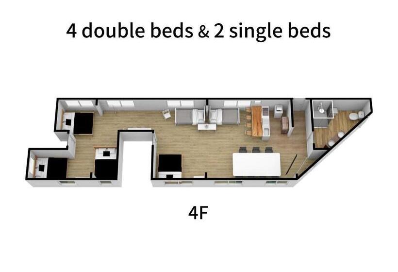 Apartament Deluxe 1 Dormitori, U.house