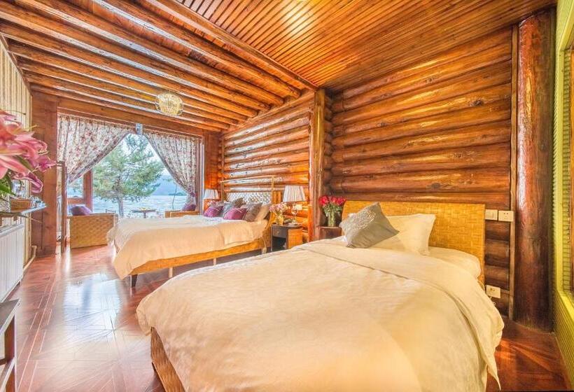 غرفة عائلية, Lugu Lake In Love Inn Hostel