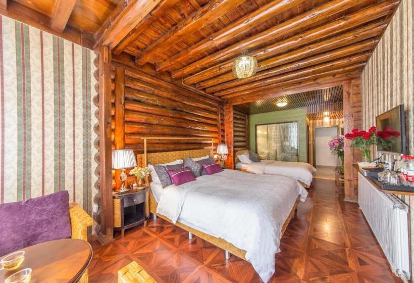 غرفة عائلية, Lugu Lake In Love Inn Hostel