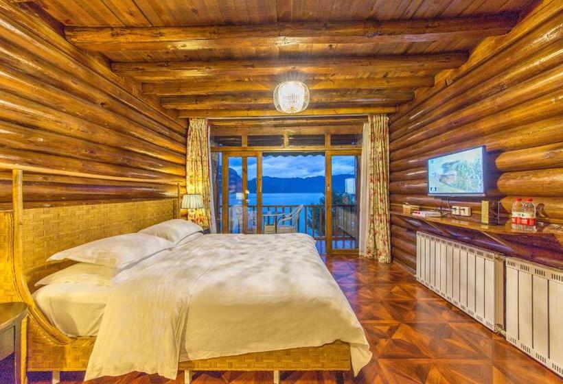 Номер Стандарт с Балконом, Lugu Lake In Love Inn Hostel