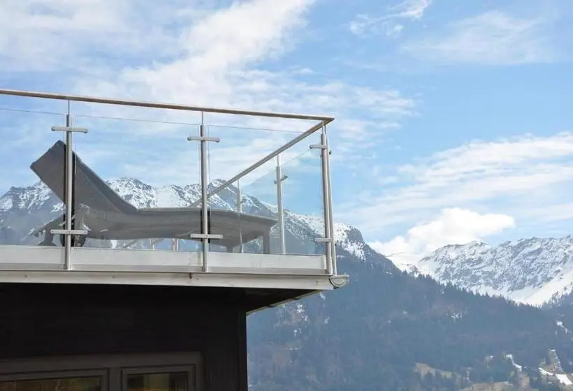 バルコニー付きシングルスタンダードルーム, Allgäuer Bergbad