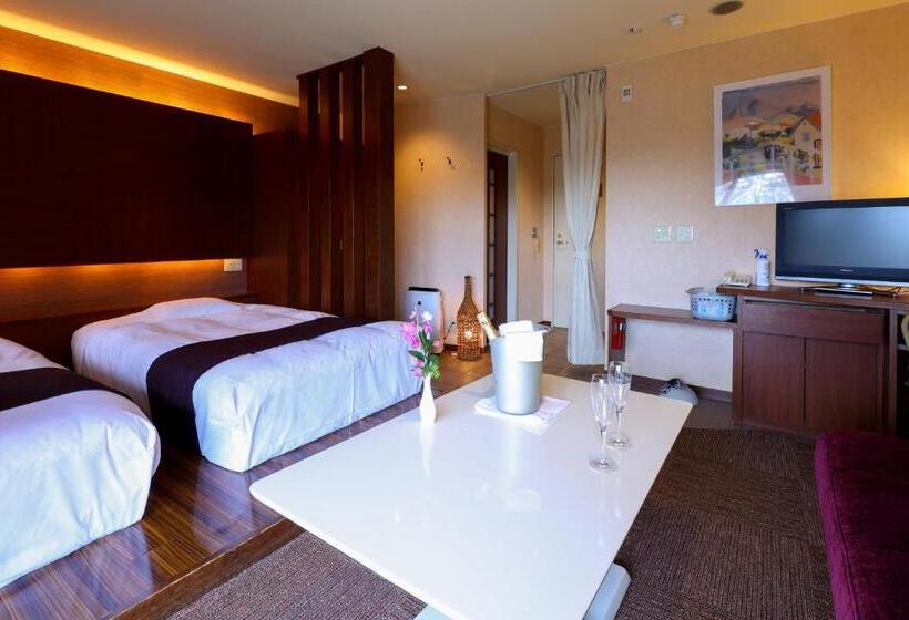 غرفة قياسية ذات إطلالة, Karuizawa Hotel Soyokaze