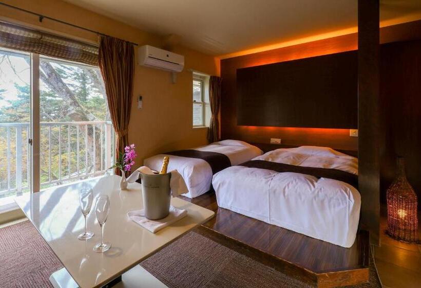 غرفة قياسية ذات إطلالة, Karuizawa Hotel Soyokaze