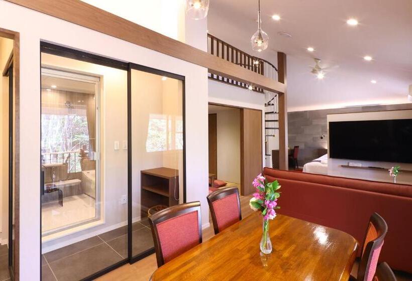 جناح مزوَّد بشرفة, Karuizawa Hotel Soyokaze