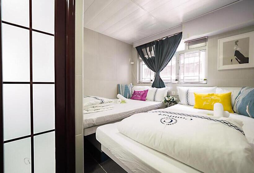 اتاق استاندارد چهار تخته, Hk International Hostel