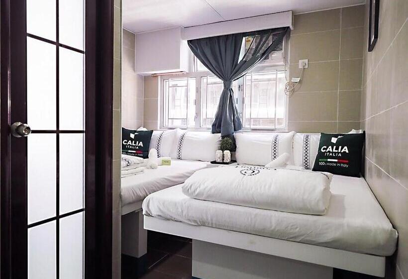 اتاق استاندارد چهار تخته, Hk International Hostel