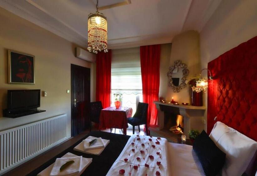 キングサイズベッドのデラックススイート, Butterfly Boutique Hotel Ağva