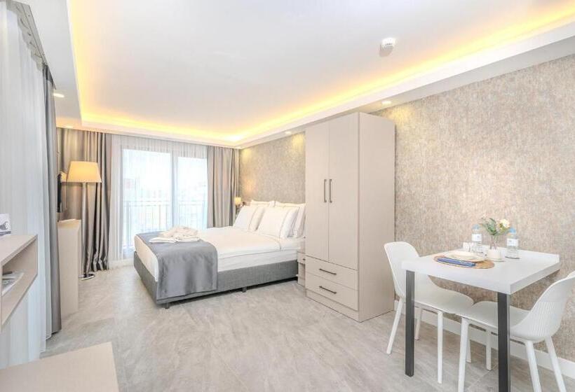 带露台的标准工作室, Olea Suites Otel