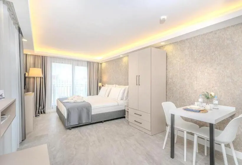 استودیو استاندارد با تراس, Olea Suites Otel