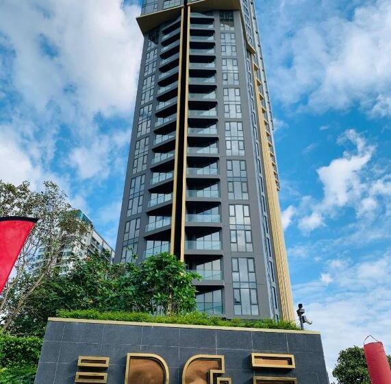 استودیوی استاندارد با چشم‌انداز دریا, 502 Edge芭提雅市中心25楼高层海景服务公寓，芭提雅海湾景观，近沙滩，步行街，购物中心