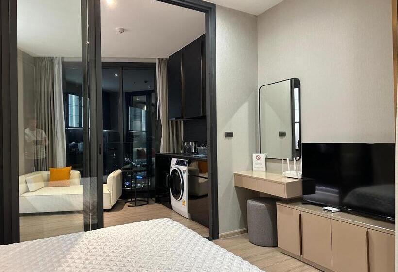 استودیوی استاندارد با چشم‌انداز دریا, 502 Edge芭提雅市中心25楼高层海景服务公寓，芭提雅海湾景观，近沙滩，步行街，购物中心