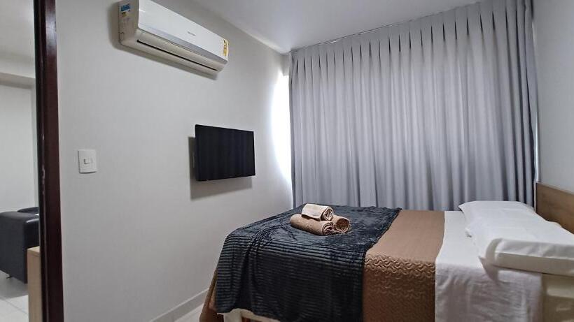 شقة غرفة واحدة, Flat Sorriso Beach Class Conventions