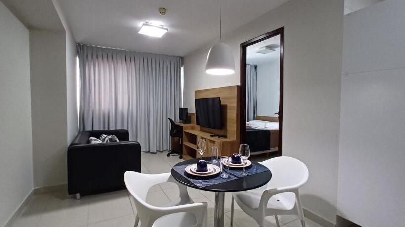 침실 1개 아파트, Flat Sorriso   Beach Class Conventions